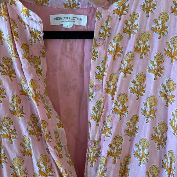 Pink Floral Maxi Dress - Picture 2 of 5